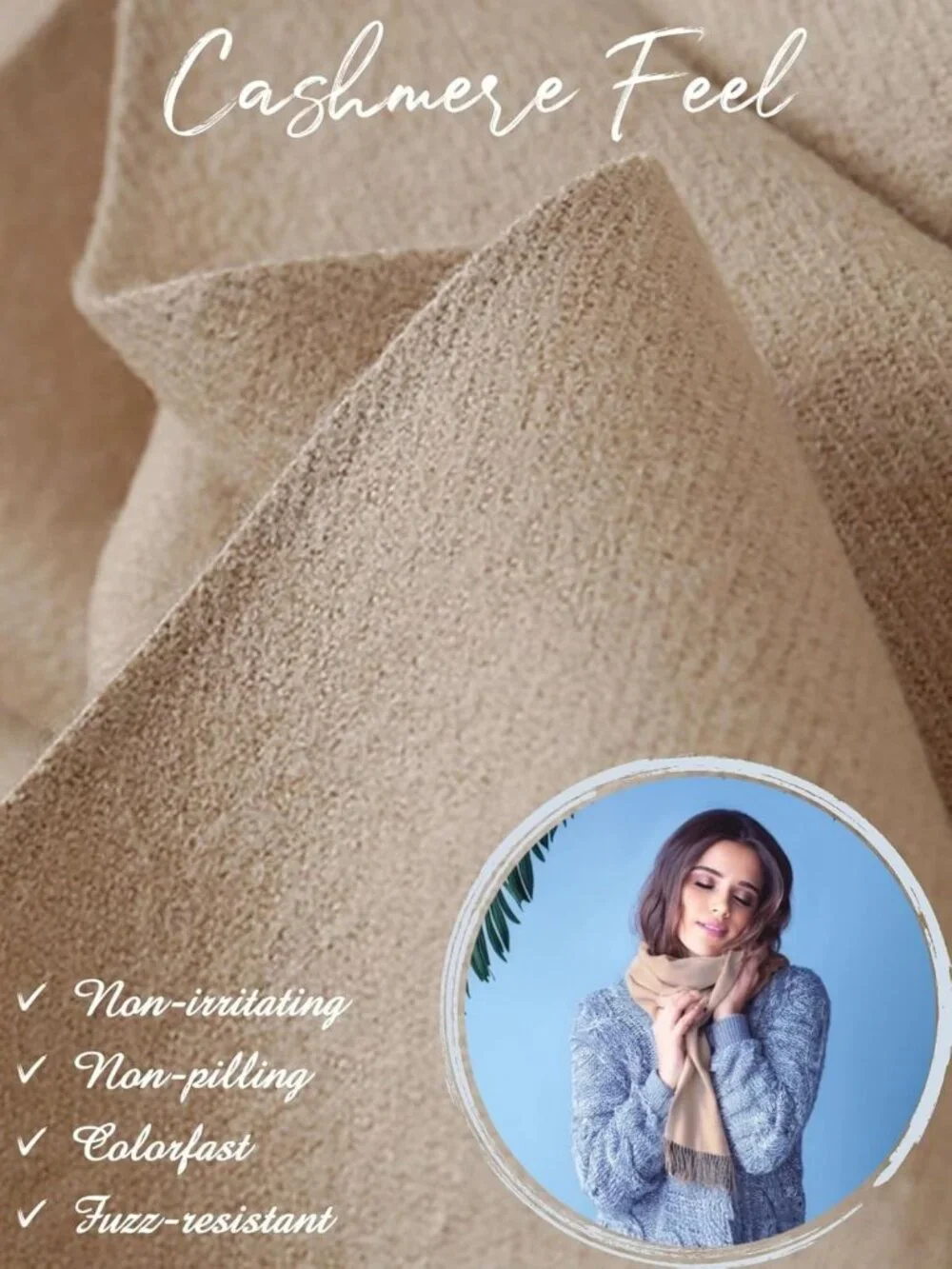 Cozy Pashmina Shawl Wrap for Women | Warm Winter Scarf for Evening Dresses